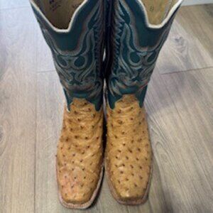 R Watson Full Quill Ostrich Boots